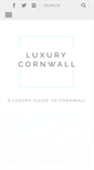 Mobile Screenshot of luxurycornwall.com